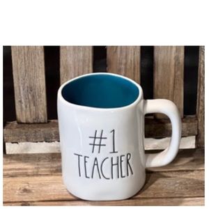 NEW Rae Dunn #1 Teacher Mug